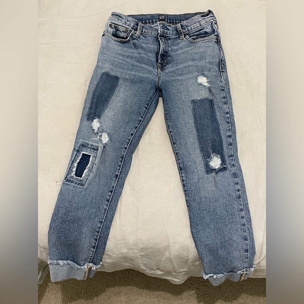 Patch work jeans